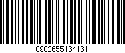 Código de barras (EAN, GTIN, SKU, ISBN): '0902655164161'