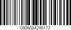 Código de barras (EAN, GTIN, SKU, ISBN): '0906084299173'