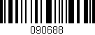 Código de barras (EAN, GTIN, SKU, ISBN): '090688'