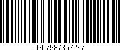 Código de barras (EAN, GTIN, SKU, ISBN): '0907987357267'