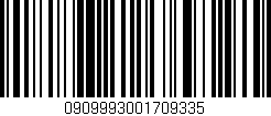 Código de barras (EAN, GTIN, SKU, ISBN): '0909993001709335'