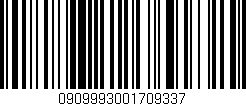 Código de barras (EAN, GTIN, SKU, ISBN): '0909993001709337'