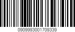 Código de barras (EAN, GTIN, SKU, ISBN): '0909993001709339'