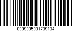 Código de barras (EAN, GTIN, SKU, ISBN): '0909995301709134'