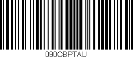 Código de barras (EAN, GTIN, SKU, ISBN): '090CBPTAU'