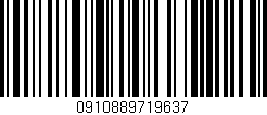 Código de barras (EAN, GTIN, SKU, ISBN): '0910889719637'