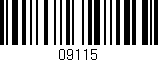 Código de barras (EAN, GTIN, SKU, ISBN): '09115'