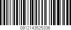 Código de barras (EAN, GTIN, SKU, ISBN): '0912143525336'