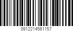 Código de barras (EAN, GTIN, SKU, ISBN): '0912214561157'