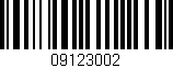 Código de barras (EAN, GTIN, SKU, ISBN): '09123002'
