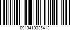 Código de barras (EAN, GTIN, SKU, ISBN): '0913419335413'