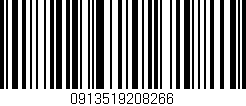 Código de barras (EAN, GTIN, SKU, ISBN): '0913519208266'