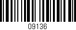 Código de barras (EAN, GTIN, SKU, ISBN): '09136'