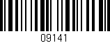 Código de barras (EAN, GTIN, SKU, ISBN): '09141'