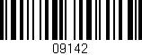 Código de barras (EAN, GTIN, SKU, ISBN): '09142'