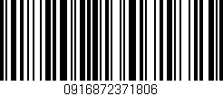 Código de barras (EAN, GTIN, SKU, ISBN): '0916872371806'