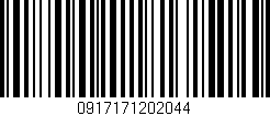 Código de barras (EAN, GTIN, SKU, ISBN): '0917171202044'