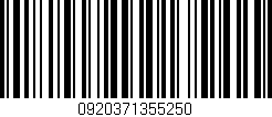 Código de barras (EAN, GTIN, SKU, ISBN): '0920371355250'