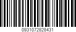 Código de barras (EAN, GTIN, SKU, ISBN): '0931072828431'