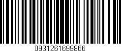 Código de barras (EAN, GTIN, SKU, ISBN): '0931261699866'