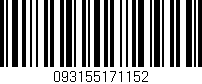 Código de barras (EAN, GTIN, SKU, ISBN): '093155171152'