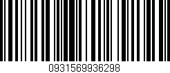 Código de barras (EAN, GTIN, SKU, ISBN): '0931569936298'
