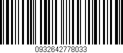 Código de barras (EAN, GTIN, SKU, ISBN): '0932642778033'
