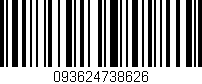 Código de barras (EAN, GTIN, SKU, ISBN): '093624738626'