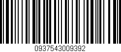 Código de barras (EAN, GTIN, SKU, ISBN): '0937543009392'