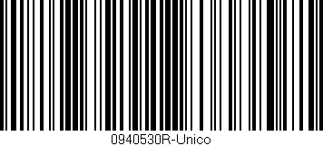 Código de barras (EAN, GTIN, SKU, ISBN): '0940530R-Unico'