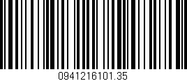 Código de barras (EAN, GTIN, SKU, ISBN): '0941216101.35'