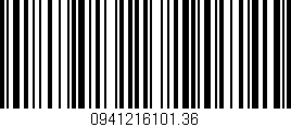 Código de barras (EAN, GTIN, SKU, ISBN): '0941216101.36'