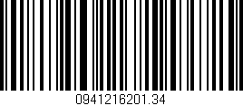 Código de barras (EAN, GTIN, SKU, ISBN): '0941216201.34'
