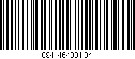 Código de barras (EAN, GTIN, SKU, ISBN): '0941464001.34'