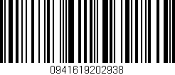 Código de barras (EAN, GTIN, SKU, ISBN): '0941619202938'