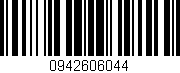 Código de barras (EAN, GTIN, SKU, ISBN): '0942606044'
