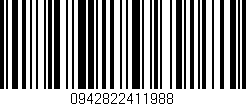 Código de barras (EAN, GTIN, SKU, ISBN): '0942822411988'