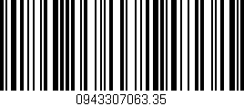 Código de barras (EAN, GTIN, SKU, ISBN): '0943307063.35'