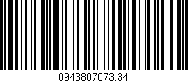 Código de barras (EAN, GTIN, SKU, ISBN): '0943807073.34'