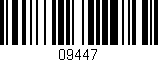 Código de barras (EAN, GTIN, SKU, ISBN): '09447'