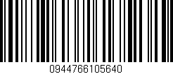Código de barras (EAN, GTIN, SKU, ISBN): '0944766105640'