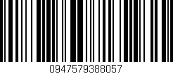 Código de barras (EAN, GTIN, SKU, ISBN): '0947579388057'