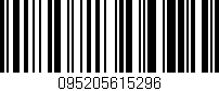 Código de barras (EAN, GTIN, SKU, ISBN): '095205615296'