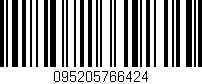 Código de barras (EAN, GTIN, SKU, ISBN): '095205766424'