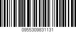 Código de barras (EAN, GTIN, SKU, ISBN): '0955309831131'