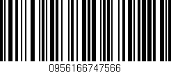 Código de barras (EAN, GTIN, SKU, ISBN): '0956166747566'