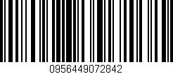 Código de barras (EAN, GTIN, SKU, ISBN): '0956449072842'