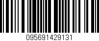 Código de barras (EAN, GTIN, SKU, ISBN): '095691429131'