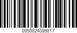 Código de barras (EAN, GTIN, SKU, ISBN): '0956924098817'