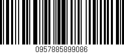 Código de barras (EAN, GTIN, SKU, ISBN): '0957885899086'